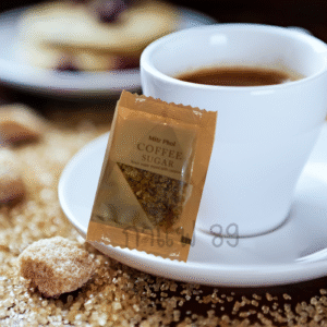 coffee sugar packet