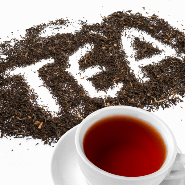tea spelled in spilled tea